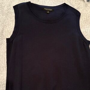 Banana Republic Navy Sleeveless Top